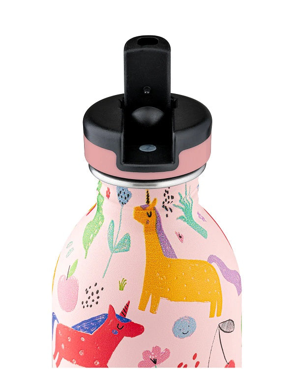 Gourde spéciale ENFANT 250ml avec bouchon du sportif 24 BOTTLES