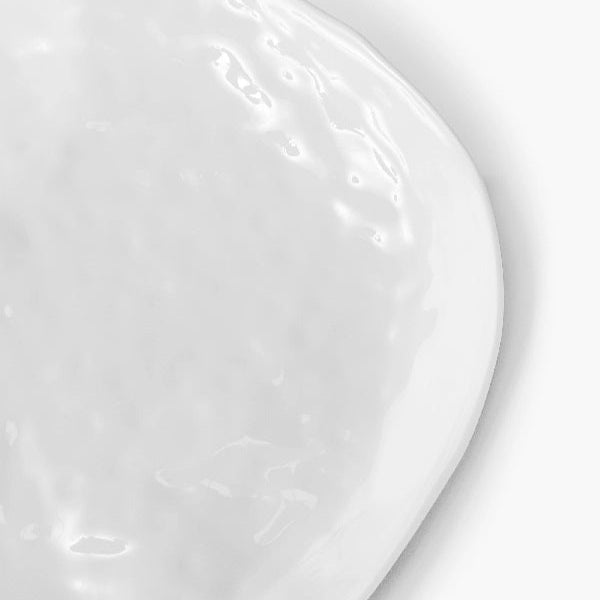 ASSIETTE EN PORCELAINE BLANCHE SERAX