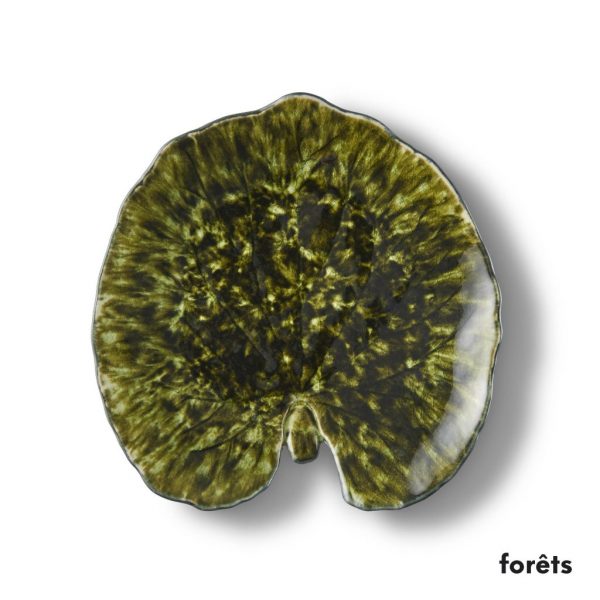 Feuille d'Alchemille en grès Christian TORTU