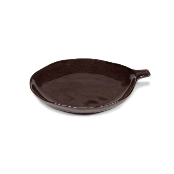 Assiette / Coupelle plate "La mère" avec anse de Marie Michielssen pour SERAX