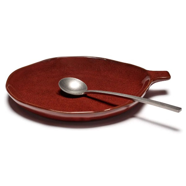 Assiette / Coupelle plate "La mère" avec anse de Marie Michielssen pour SERAX