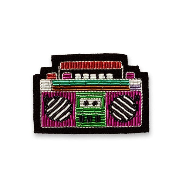 Broche Ghetto Blaster de MACON & LESQUOY 4,6 x 3 cm