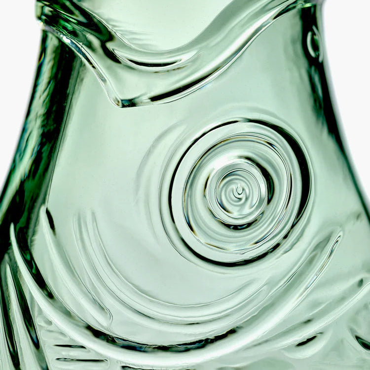 CARAFE POISSON SERAX EN VERRE VERT