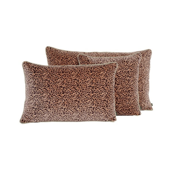 Coussin Haomy en velours imprimé modèle GAIRO - 2 tailles et 2 couleurs