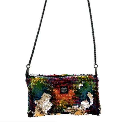 Sac pochette et chaînette ultra girly