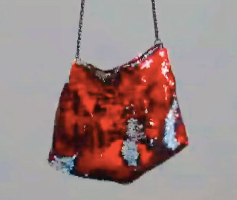 Sac pochette et chaînette ultra girly