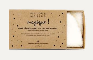 Gant démaquillant de chez MALOU ET MARIUS