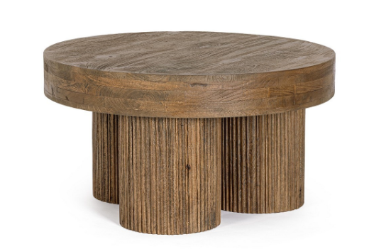 Table basse en bois de manguier