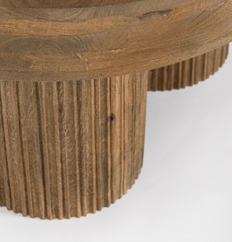 Table basse en bois de manguier