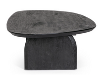 Charger l&#39;image dans la galerie, table basse en bois de manguier noir

