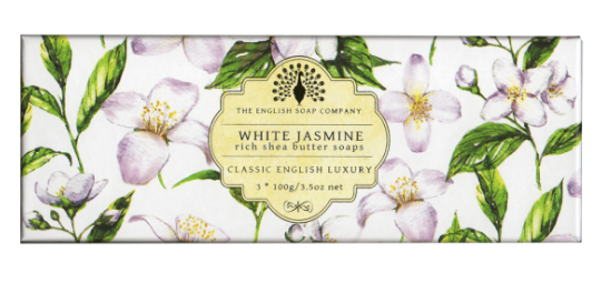 Coffret de 3 pains de savon - Collection de luxe des jardins botaniques de Kew Gardens