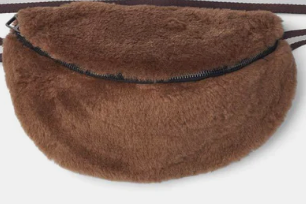 Sac banane en peau de mouton