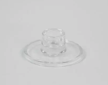 Bougeoir totalement design en verre