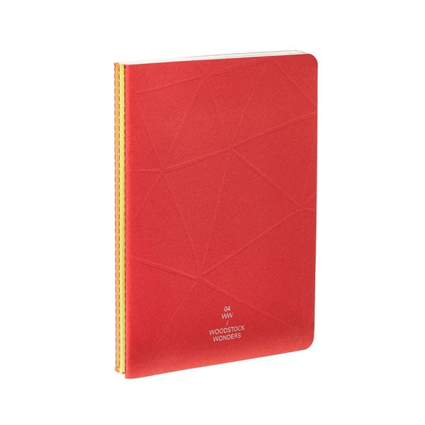 Set de 3 carnets de notes Woodstock de chez FABRIANO
