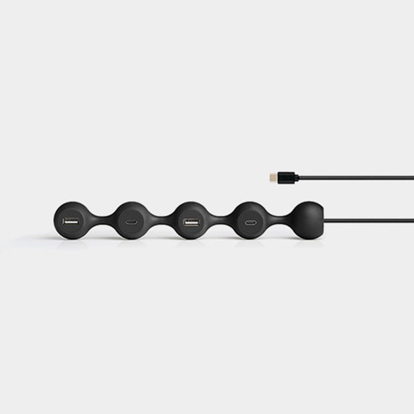 Hub multi-ports USB A + USB C