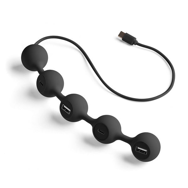 Hub multi-ports USB A + USB C