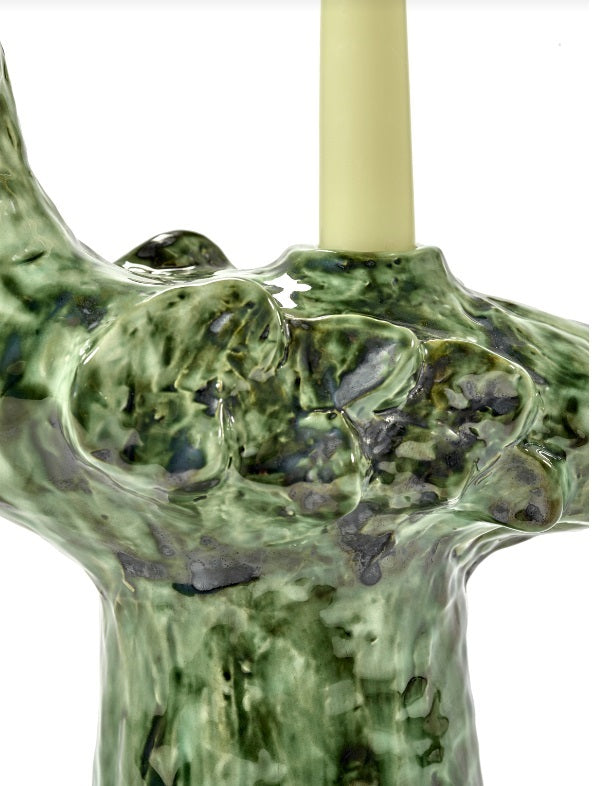 Bougeoir vert Cosas Lindas de chez SERAX