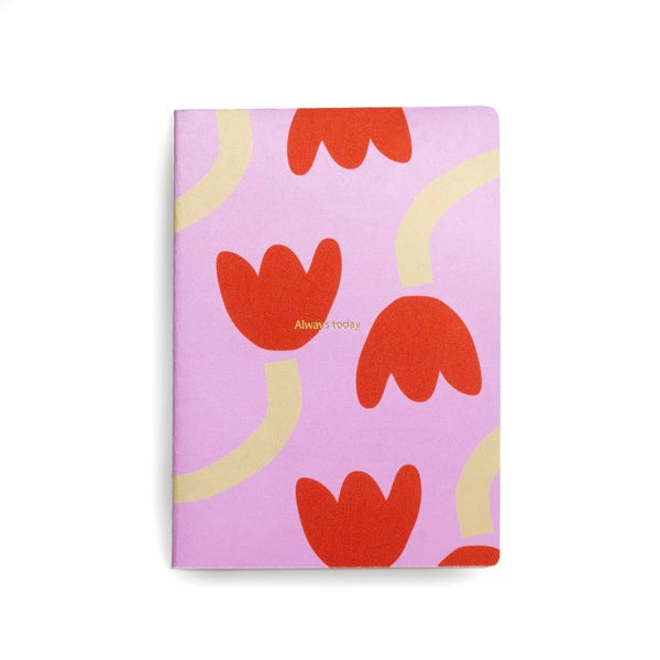 Carnet tulipes A5