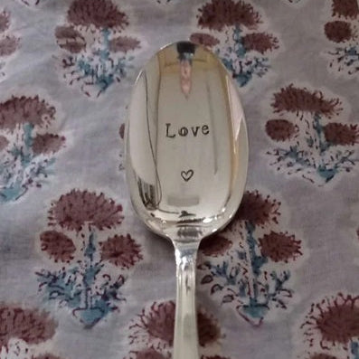 Cuillère vintage Love