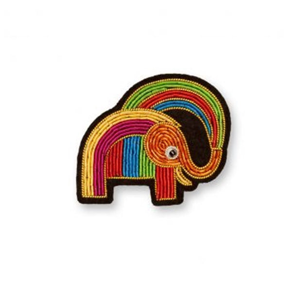 Broche éléphant en pyjama Macon & Lesquoy