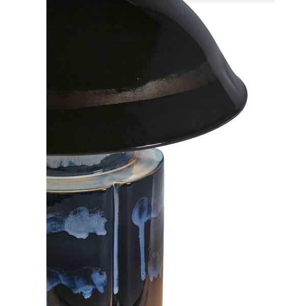 Lampe de table "Terre de rêve" bleu foncé John pour Serax