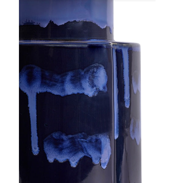 Lampe de table "Terre de rêve" bleu foncé John pour Serax