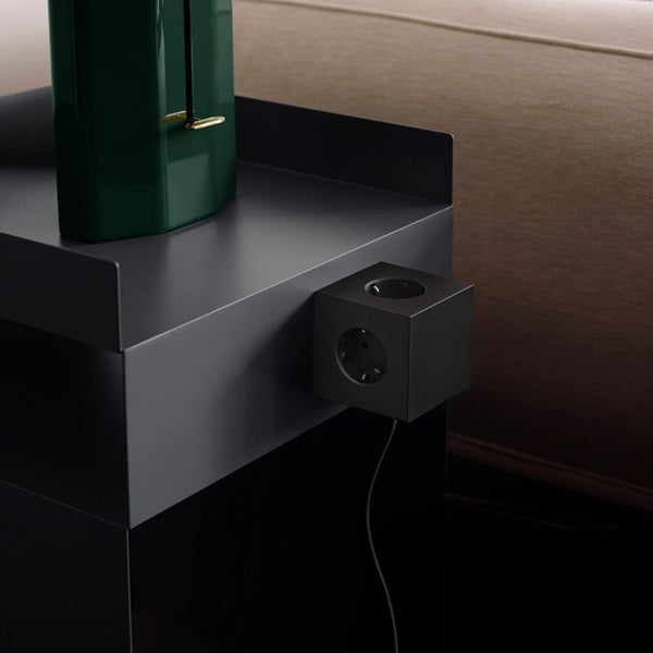 MULTI PRISE CUBE DESIGN AVOLT avec 3 prises + 2 ports USB + rallonge - SQUARE 1