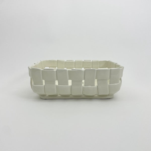 Plat rectangulaire tressé