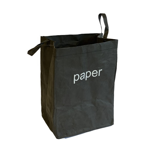 Sac / Panier pour tri sélectif : papier, plastique et verre