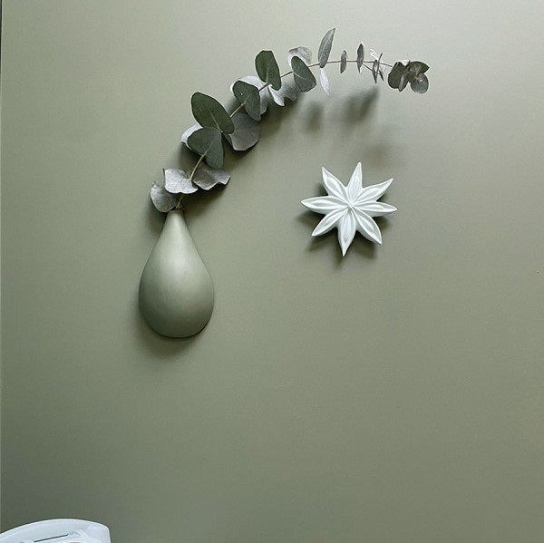 Soliflore mural goutte d'eau MONOCHROMIC