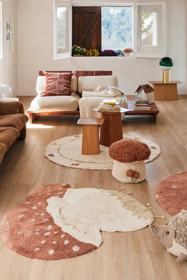 Tapis lavable BOLETUS (120 x 120 cm) de LORENA CANALS