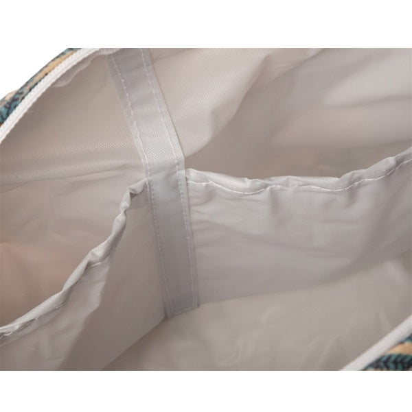 Trousse de toilette en coton imprimé