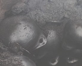 Plats rectangulaires pour le four en poterie noire de Colombie