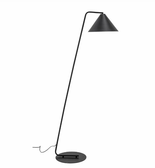 Lampadaire de sol design noir