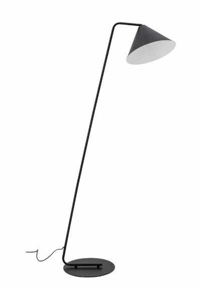 Lampadaire de sol design noir