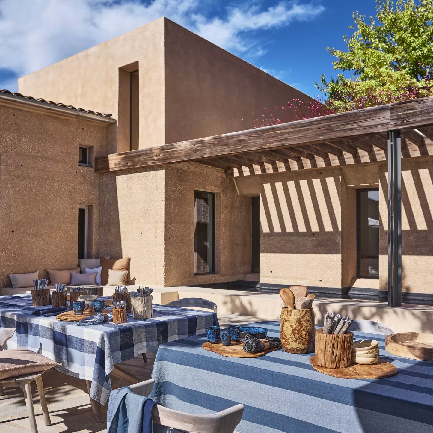 NAPPE A CARREAU HAOMY TENERIFE - LA PETITE BOITE JAUNE