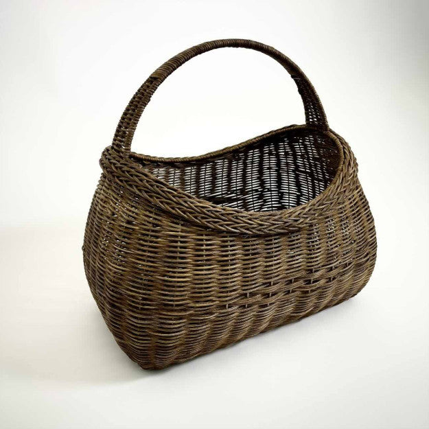 Panier d'antan en osier