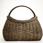 Panier d'antan en osier