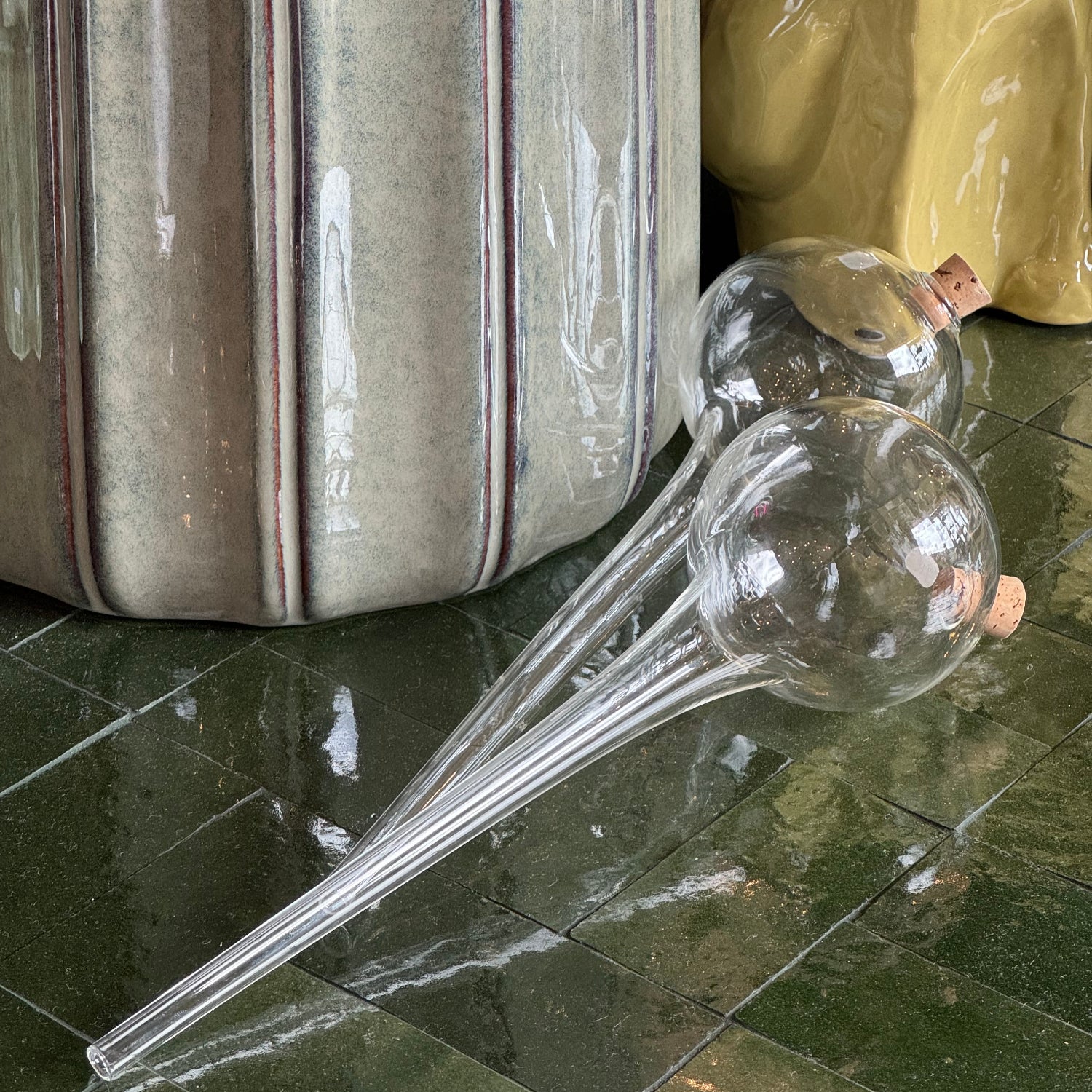 PIPETTE BOULE ARROSAGE PLANTE EN VERRE