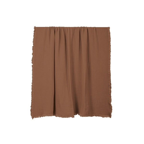 Plaid_vanly_de_Haomy_en_double_gaze_de_coton moccacino _LA_PETITE_BOITE_JAUNE