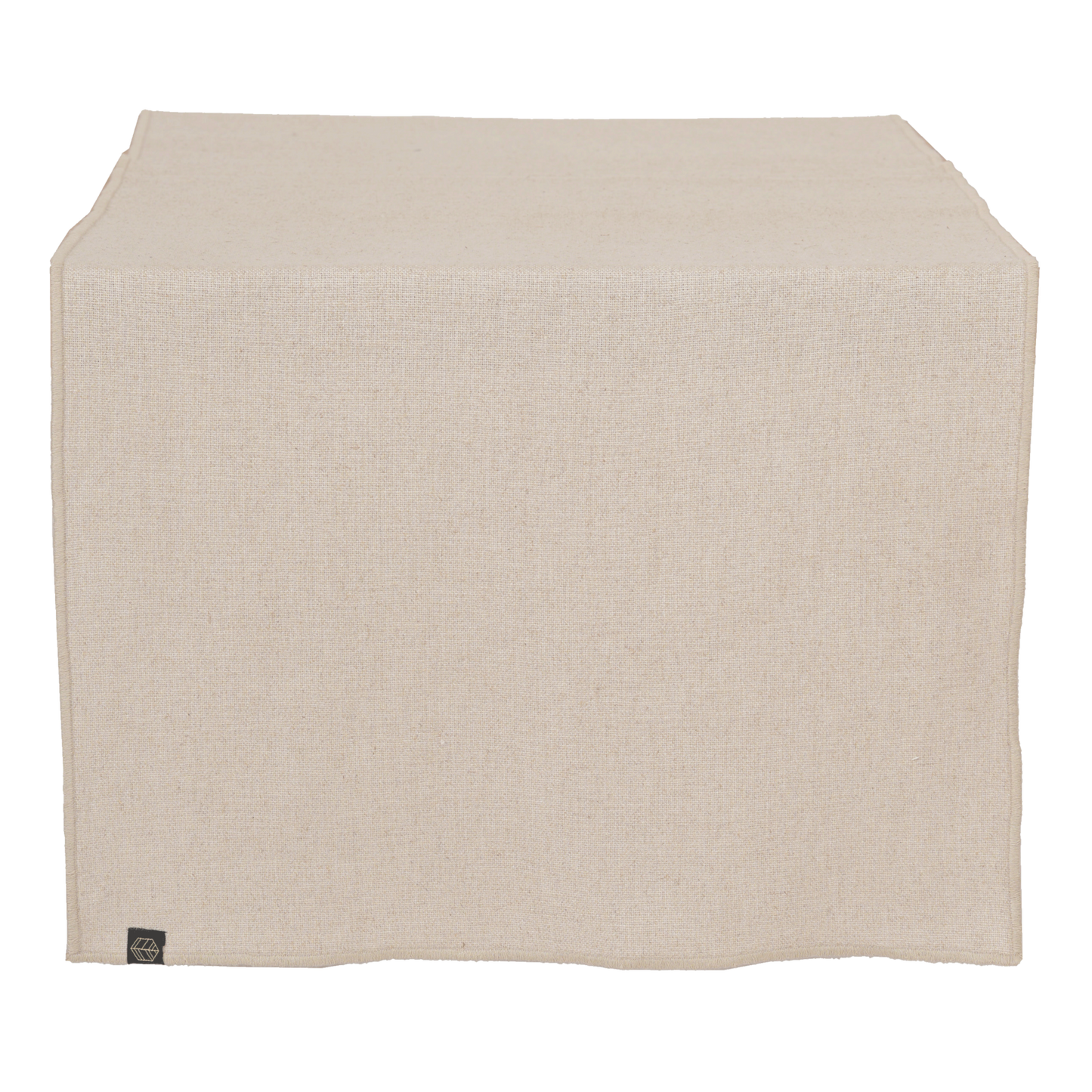 Serviette de table en lin surpiqûre naturelle - Haomy