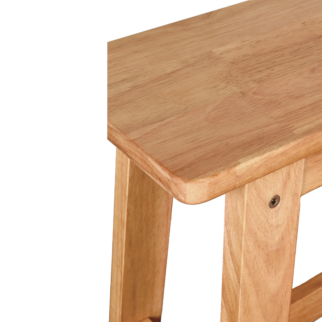TABOURET EN BOIS NATUREL - LA PETITE BOITE JAUNE