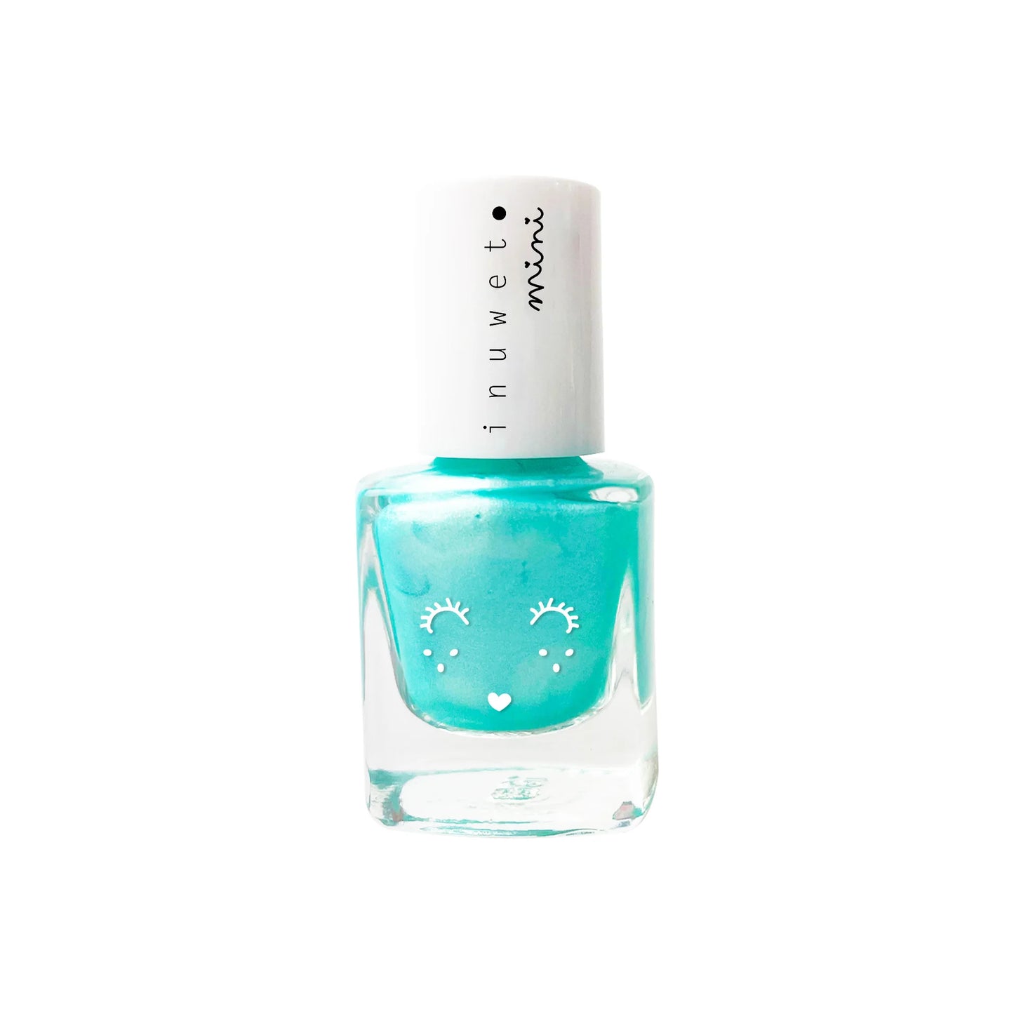 Vernis à l'eau, coloris turquoise, parfum pomme.