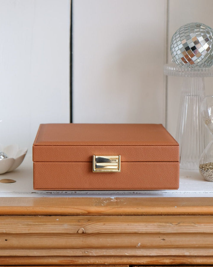 Boite à bijoux pour la maison ou le voyage : la grande