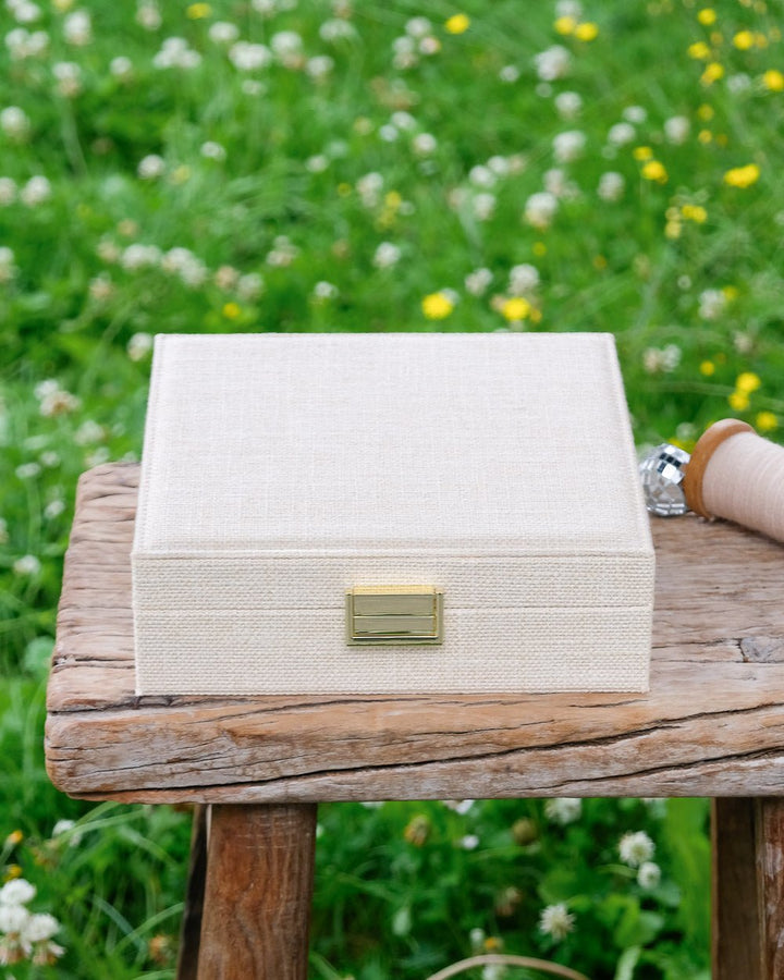Boite à bijoux pour la maison ou le voyage : la grande