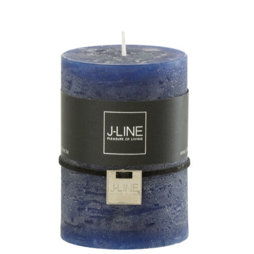 bougie bleu foncé