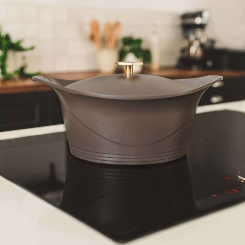 L'Incroyable Cocotte 24 cm moka