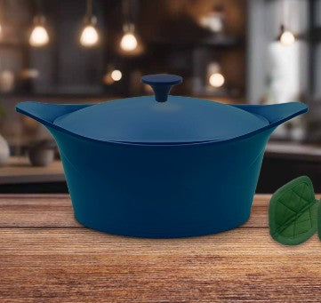 Cocotte 28 cm bleu Cookut