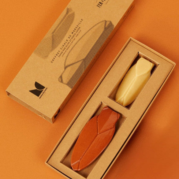 Coffret cigale terracota Monochromic