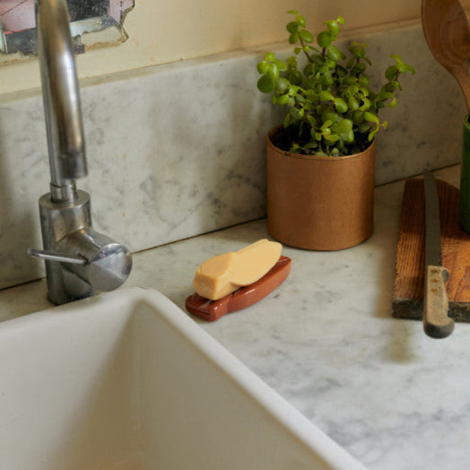 Coffret porte savon Terracota Monochromic